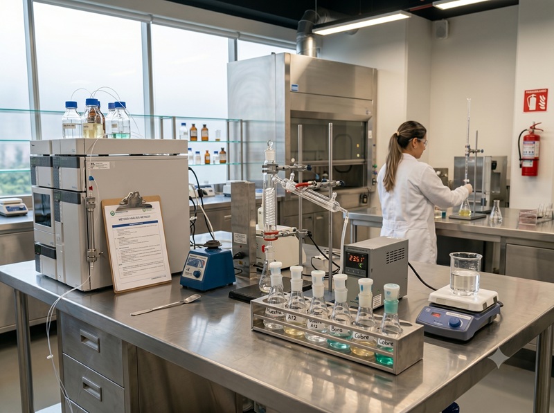 Accesorios, mesas y herramientas de acero inoxidable fabricadas a medida para laboratorios