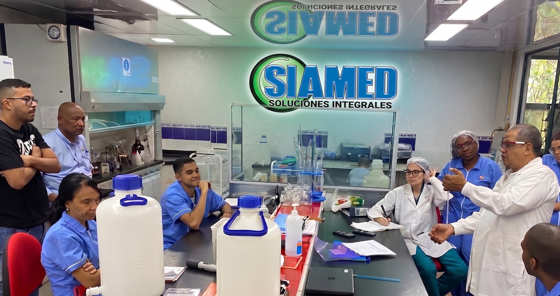 Auditor de calidad realizando una auditoría interna bajo norma ISO en una empresa industrial